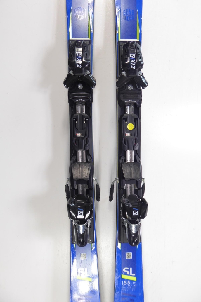SALOMON S-Race Rush SL Ski Länge 155cm (1,55m) inkl. Bindung! #675