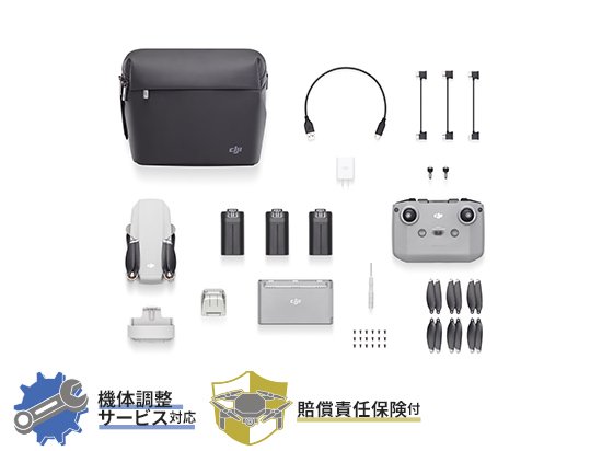 総員、第一種購入配置！DJI Mini 2 フライモアコンボって何が入ってる