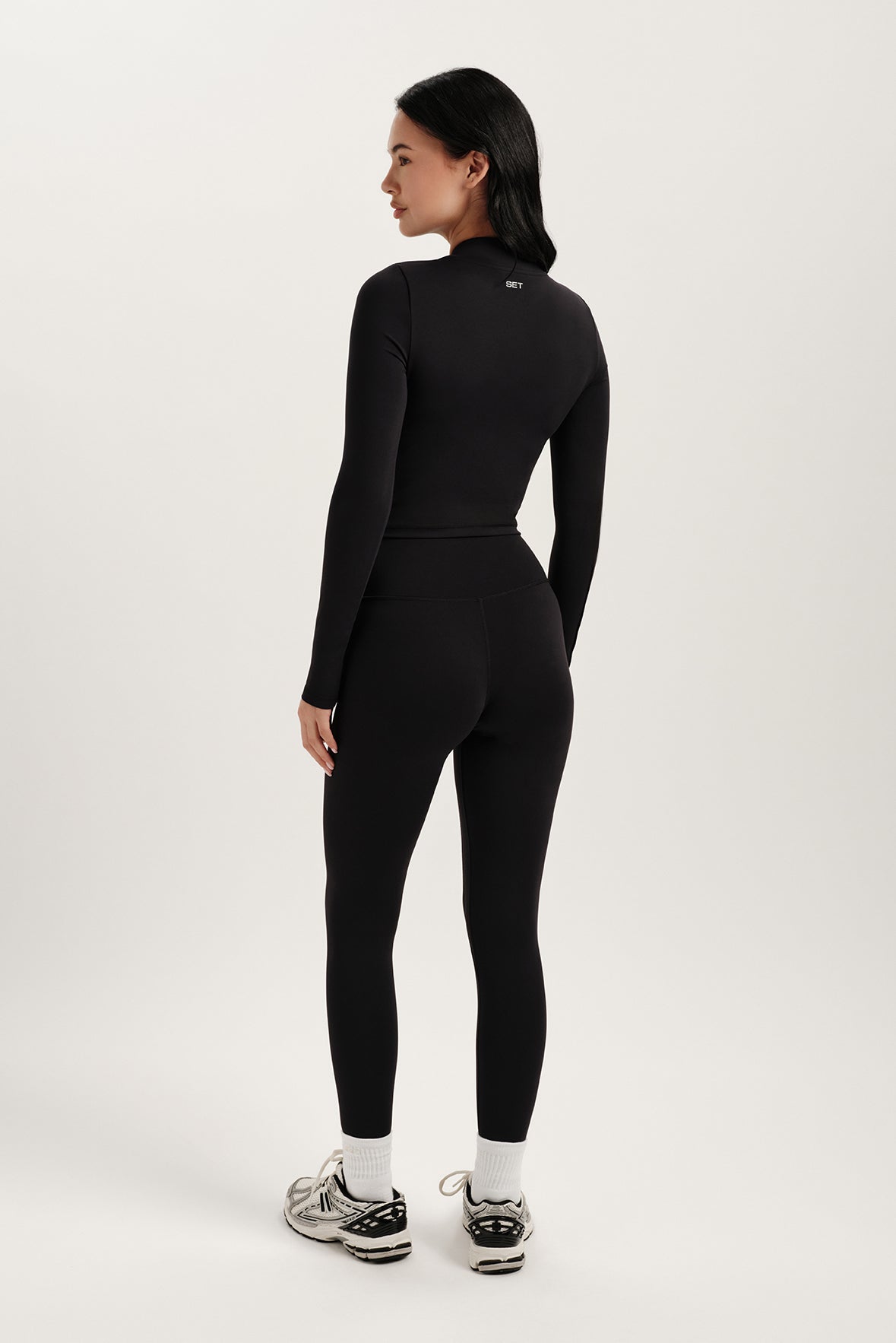 LUXFORM® LUX QUARTER ZIP - ONYX – SET ACTIVE