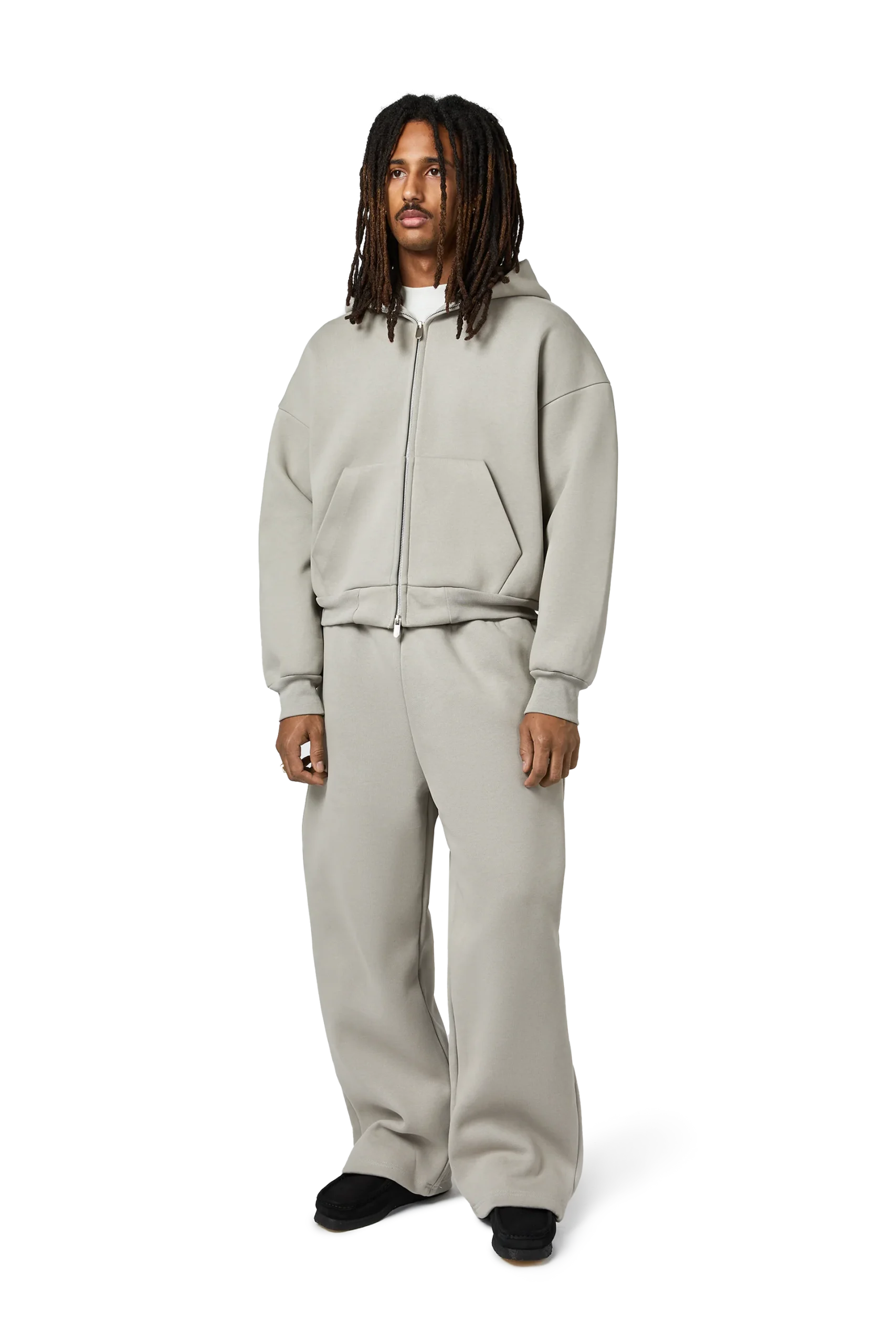 Seventh V2 Zipped Hoodie Smoke | Upto 30% Off