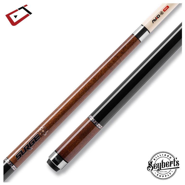Cuetec Avid Surge Brown No Wrap Break Cue - 95-332NW - Seybert's
