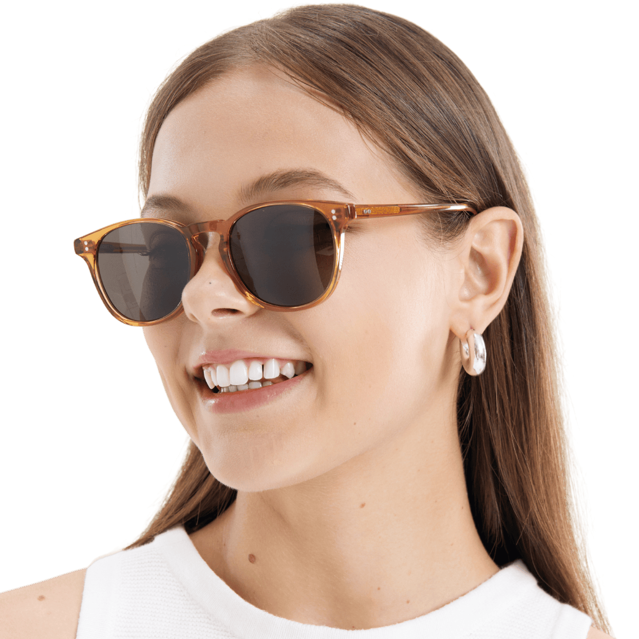 Rocket MTO P3 Classic Burnt Orange Crystal with Brown Polarized