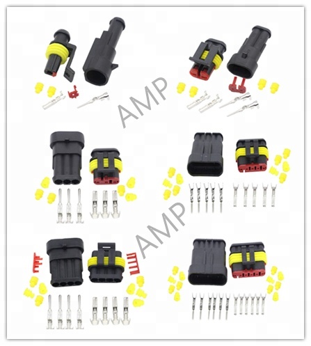 IATF16949 6 Pin AMP Super Seal 1.5mm Series Connectors 208090-1
