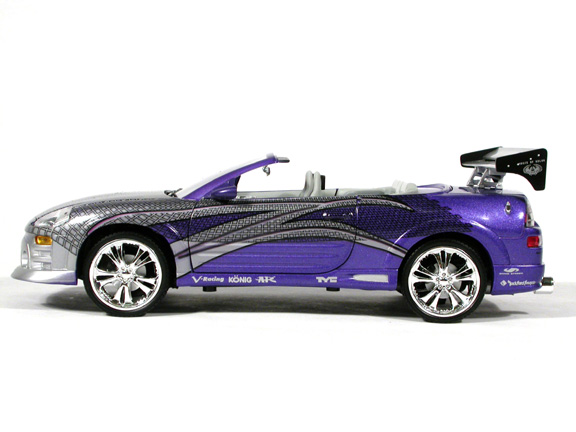 2001 Mitsubishi Eclipse Spyder diecast model car 