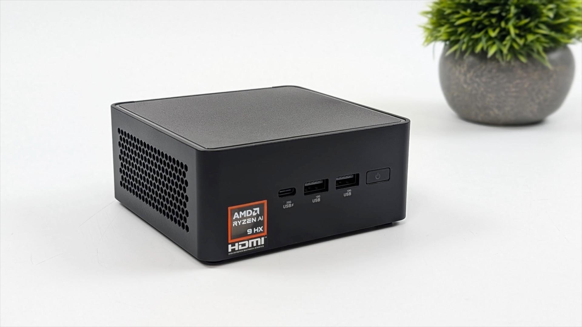 First Ryzen AI HX 9 370-powered mini PC reviewed, delivers solid