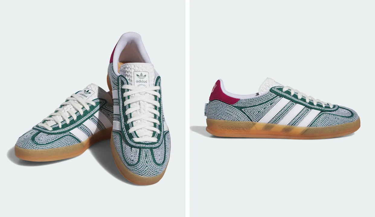 Sean Wotherspoon Crafts the Adidas Gazelle Indoor With a Hemp Knit