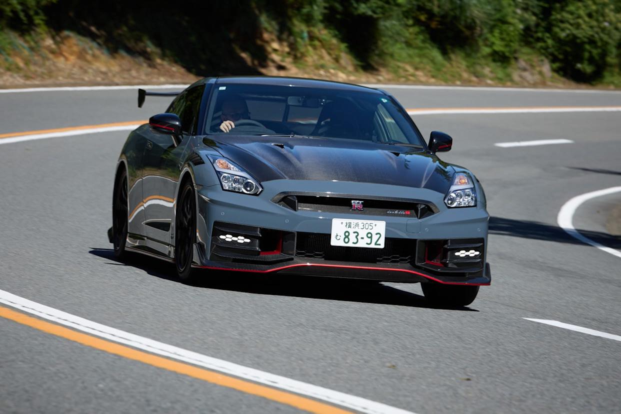 2025 Nissan GT-R Nismo Special Edition on Japan's Hakone Turnpike