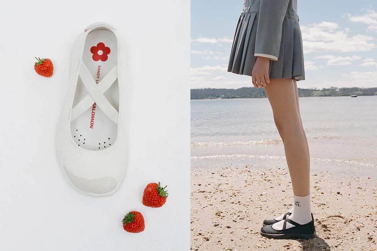 EXCLUSIVE: Salomon and Sandy Liang Reveal Second Shoe Collection