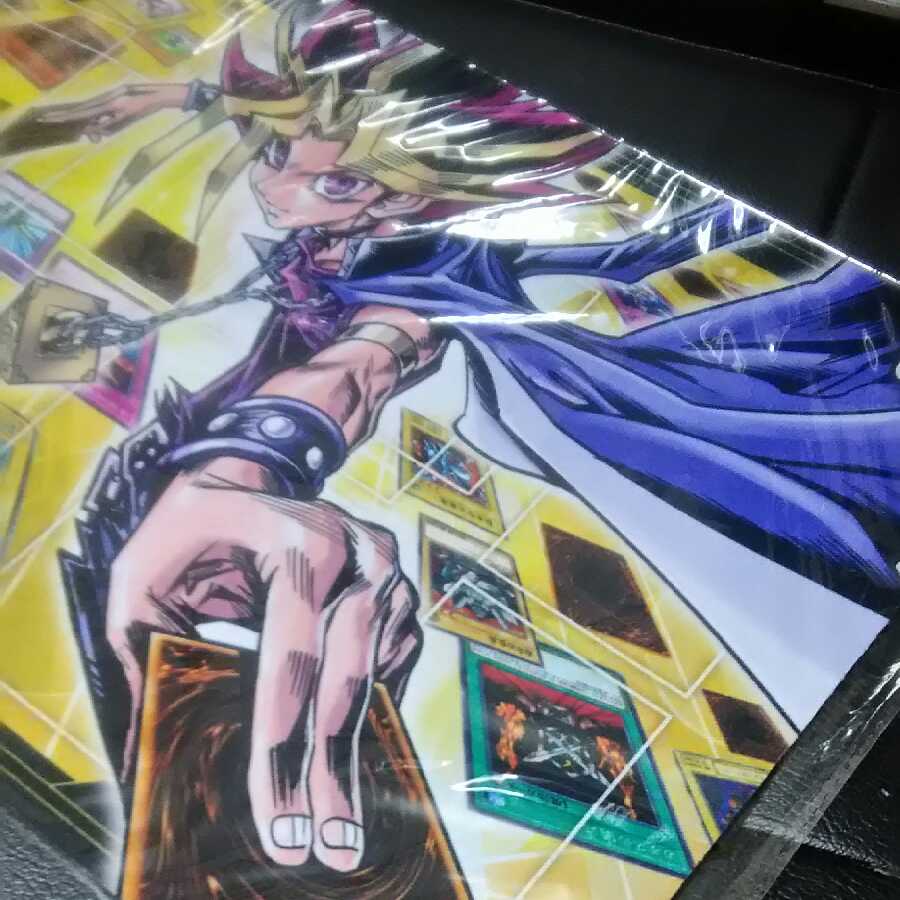 中古】遊戯王 公式 主人公プレイマット ジャンプビクトリーカーニバル