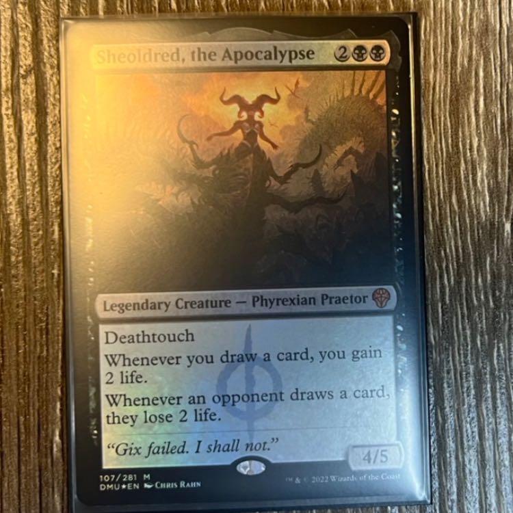 MTG 黙示録、シェオルドレッド ショーケース FOIL セットブースター産