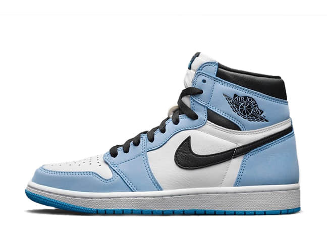 Nike Air Jordan 1 Retro High Og White/University Blue-Black 28cmの