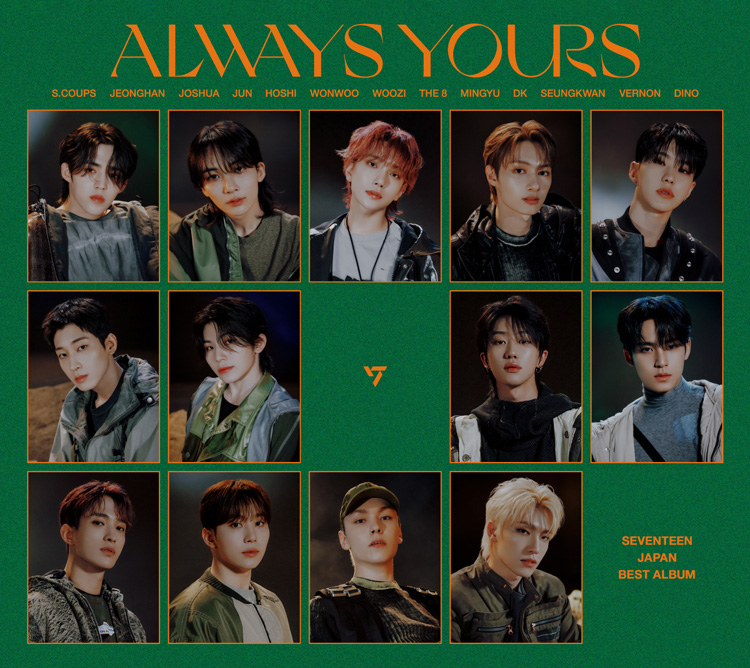 SEVENTEEN ジョンハン always yours 初回C盤 トレカ ジョンハン トレカ