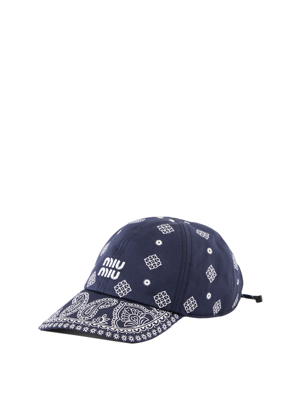 Buy Miu Miu caps for women | Designer caps from Miu Miu