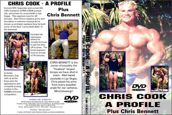 Chris Cook plus Chris Bennett (DVD) - GMV Bodybuilding