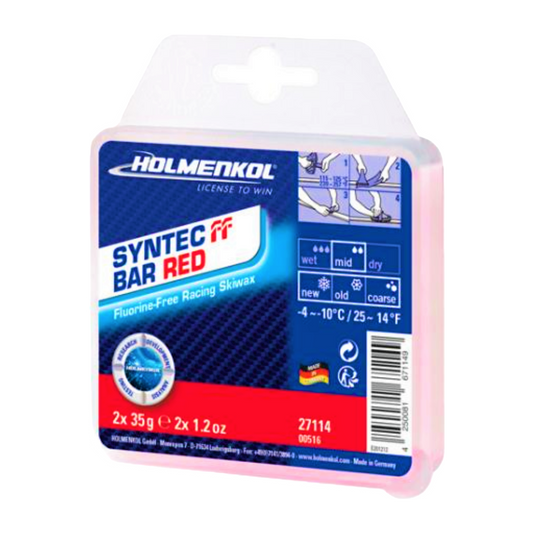 Buy Holmenkol Syntec FF Bar YLW - Glide Wax | Skiwax.ca