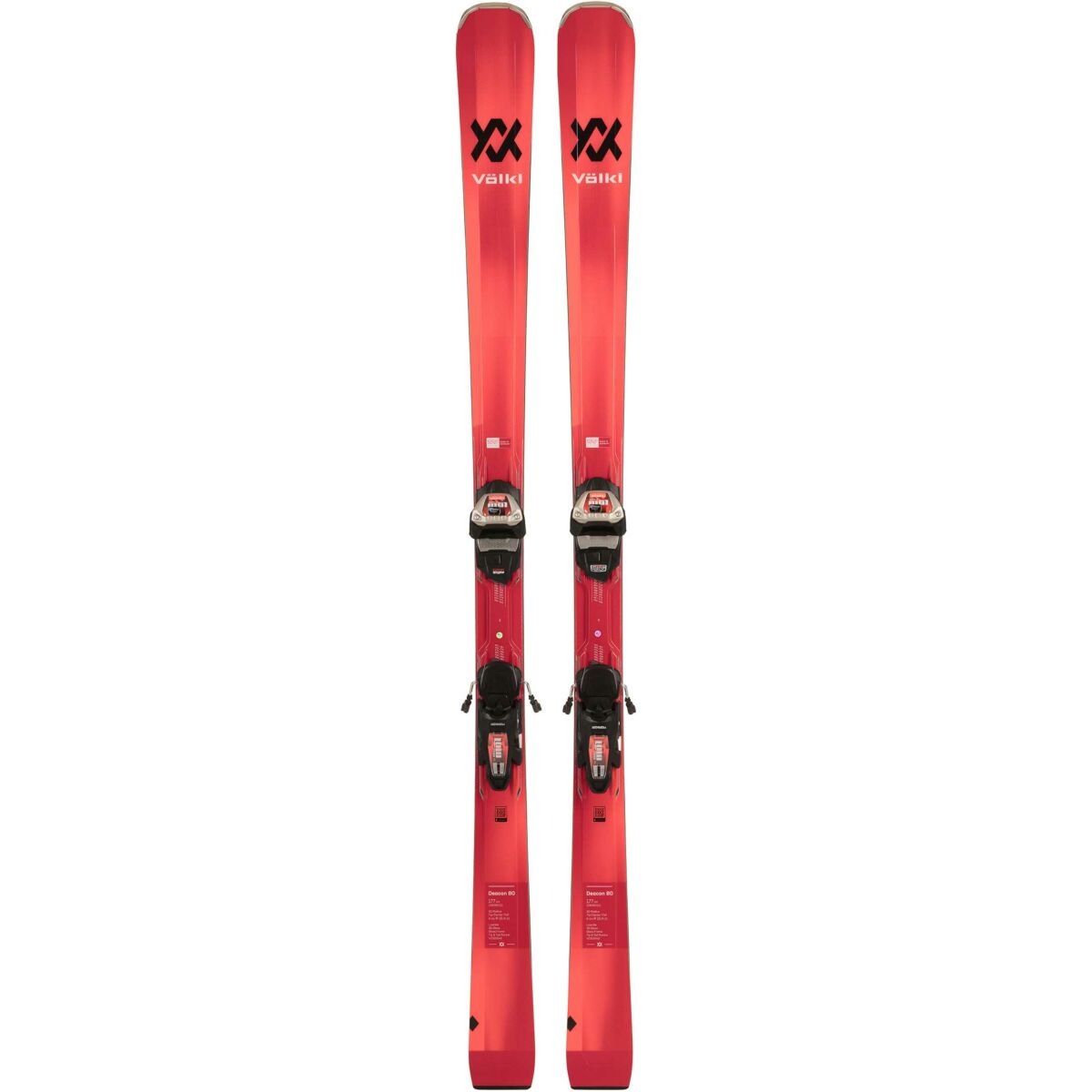 Völkl Deacon 80 2023 2024 Allmountain Ski inclusief Bindingen