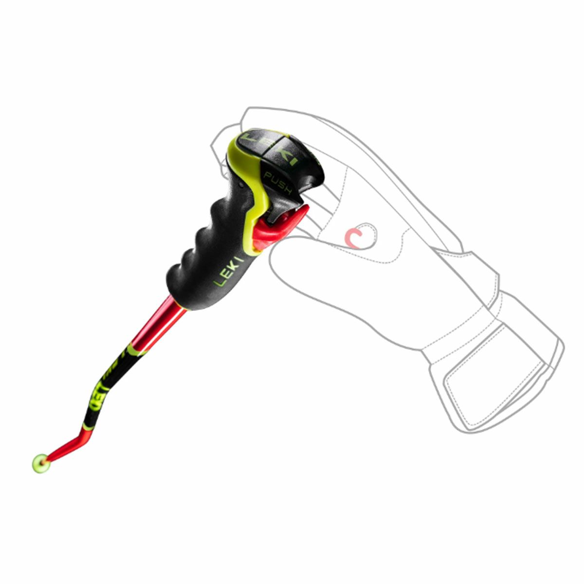 LEKI レキ スキーポール GSストック ＜ 2026＞WCR LITE GS 3D