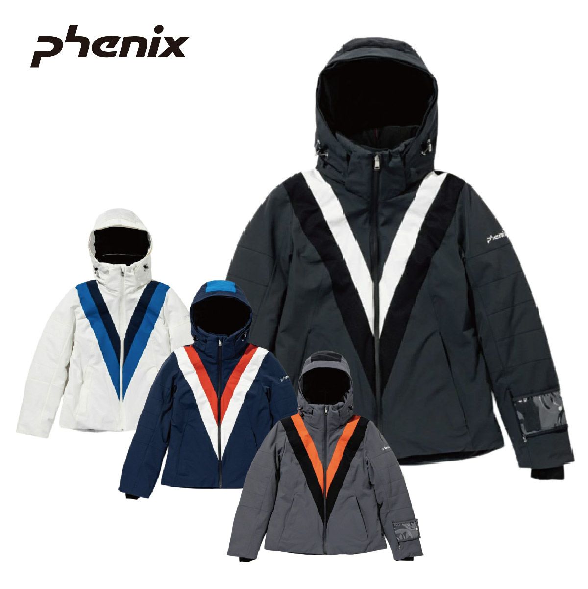 新品 フェニックスphenix スキーウェア 女性用 ホワイトP3(M-L