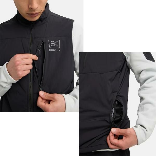 バートン ak HELIUM STRETCH INSLATED VEST ヘリウム ストレッチ