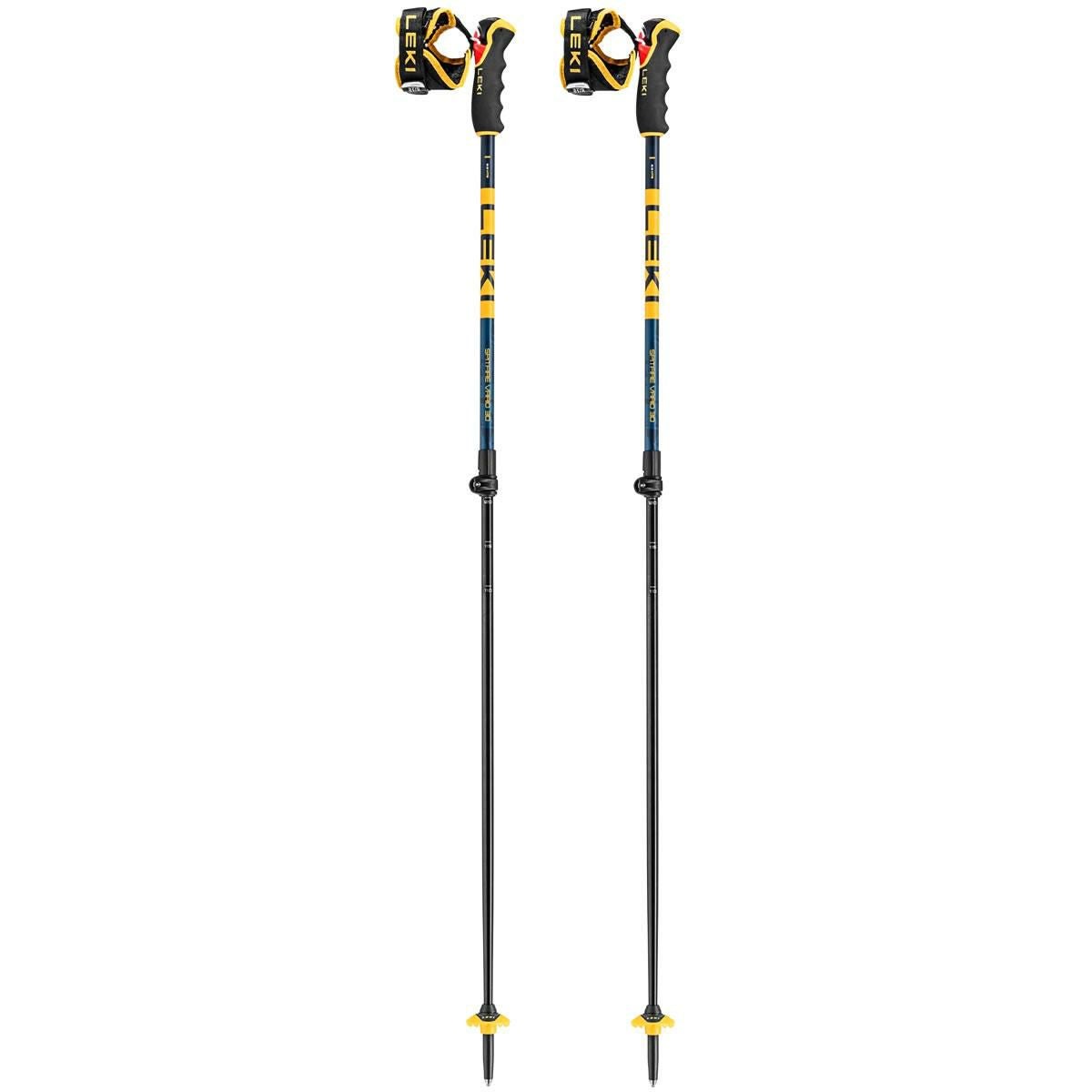 LEKI スキーポール 2026 SPITFIRE VARIO 3D デニムブルー 110～140cm