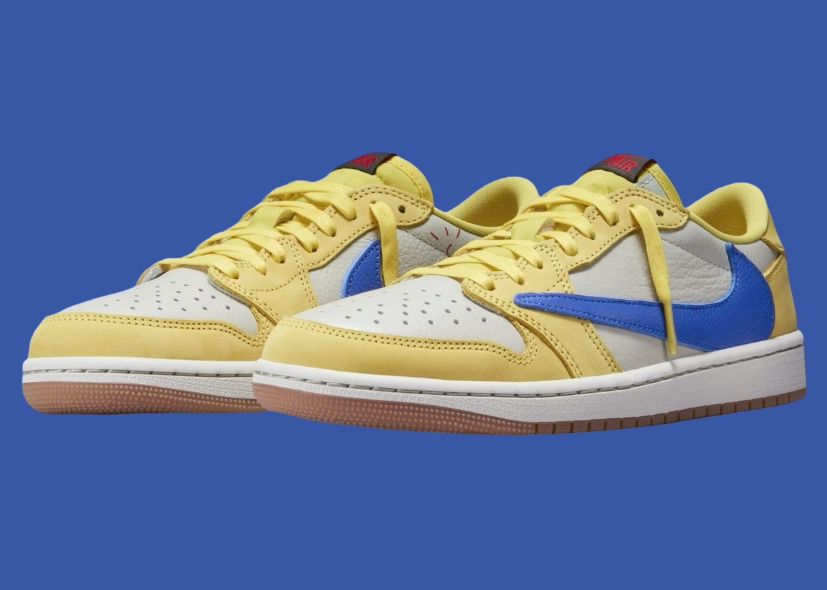 2024年5月17日発売Travis Scott x Air Jordan 1 Low OG “Canary