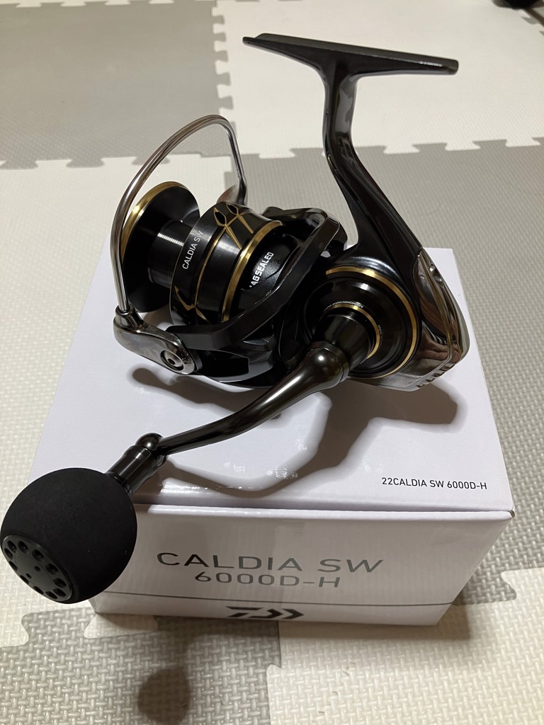 ダイワ カルディア SW 6000D-H 22年モデル スピニングリール - 釣具の