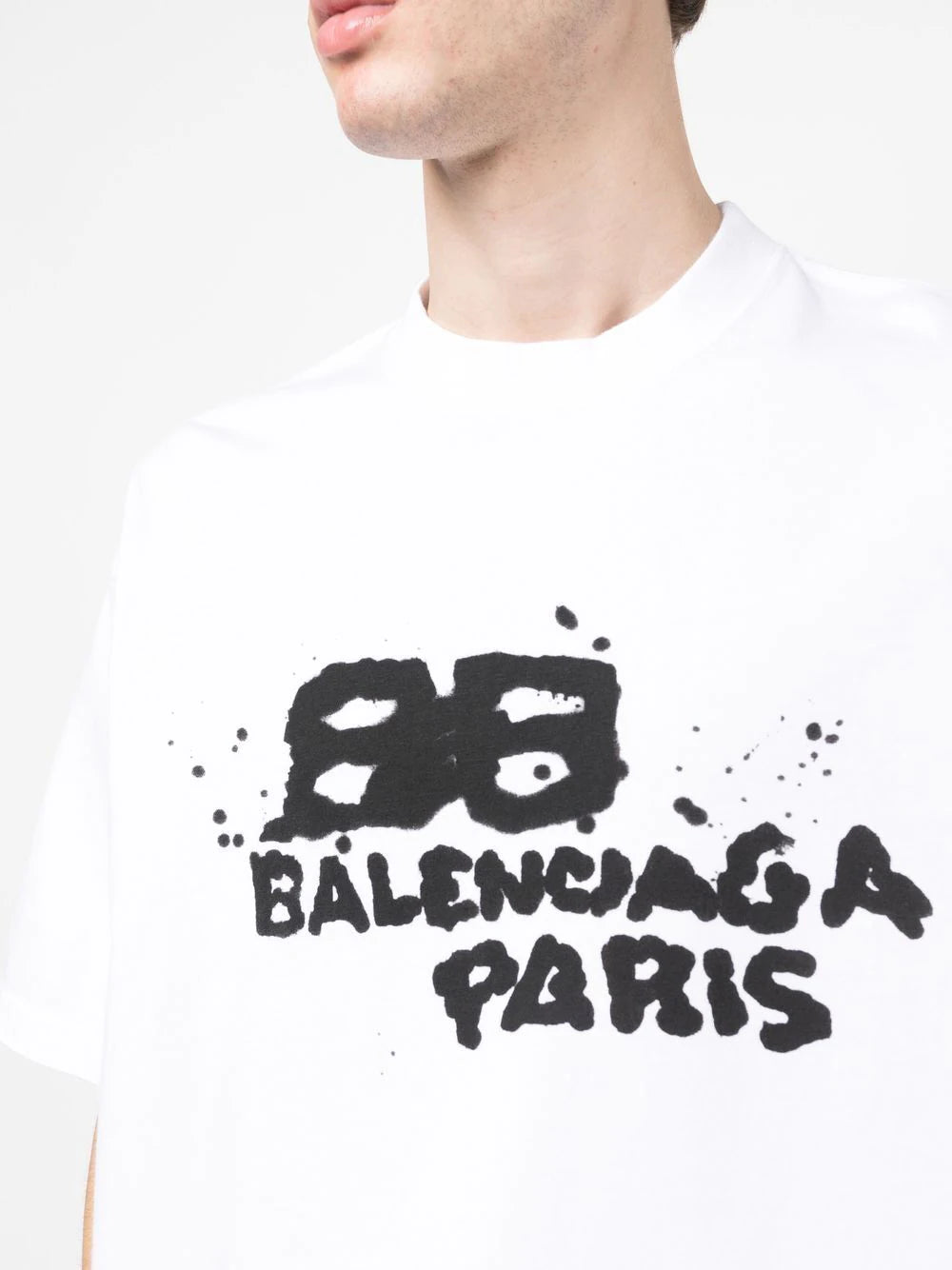 Balenciaga logo-print short-sleeve T-shirt – shoeslevele