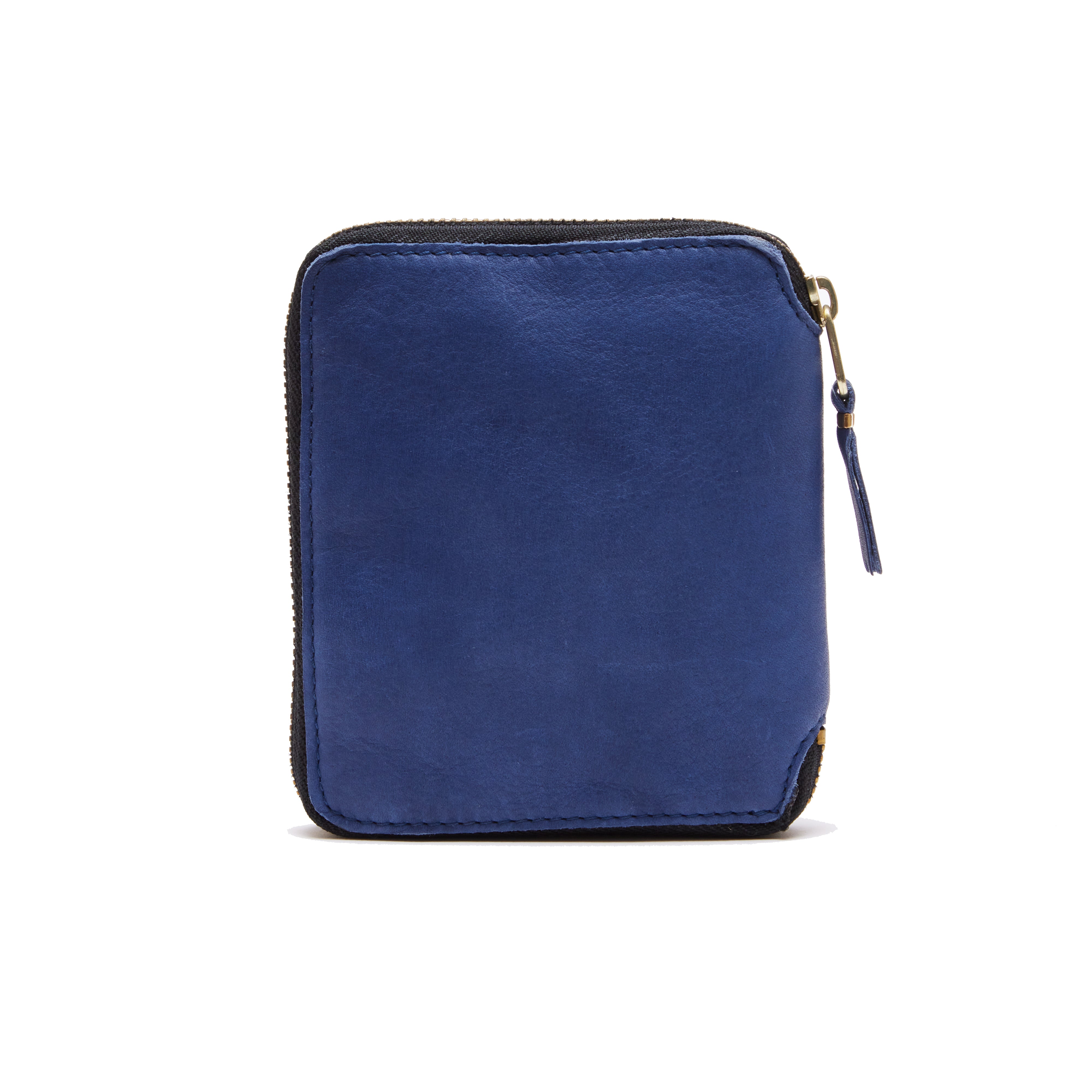 CDG WALLET: Washed Wallet (8Z-Y021 Navy) | DSMG E-SHOP