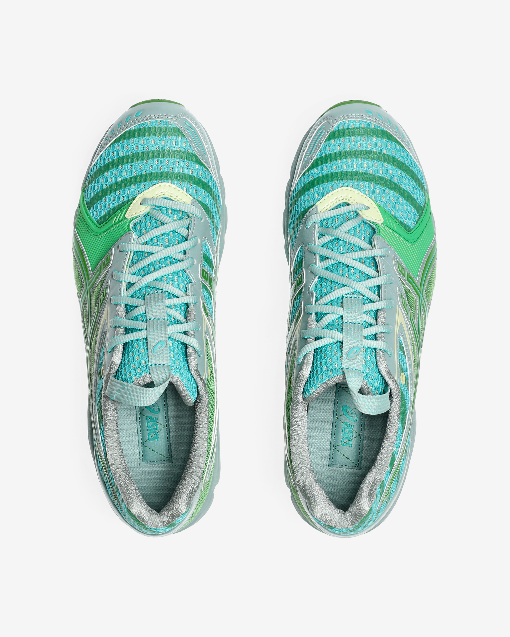 Asics: Men's Ub9-S Gel-Ds Trainer 14 Sneakers (Waterfall/Lichen