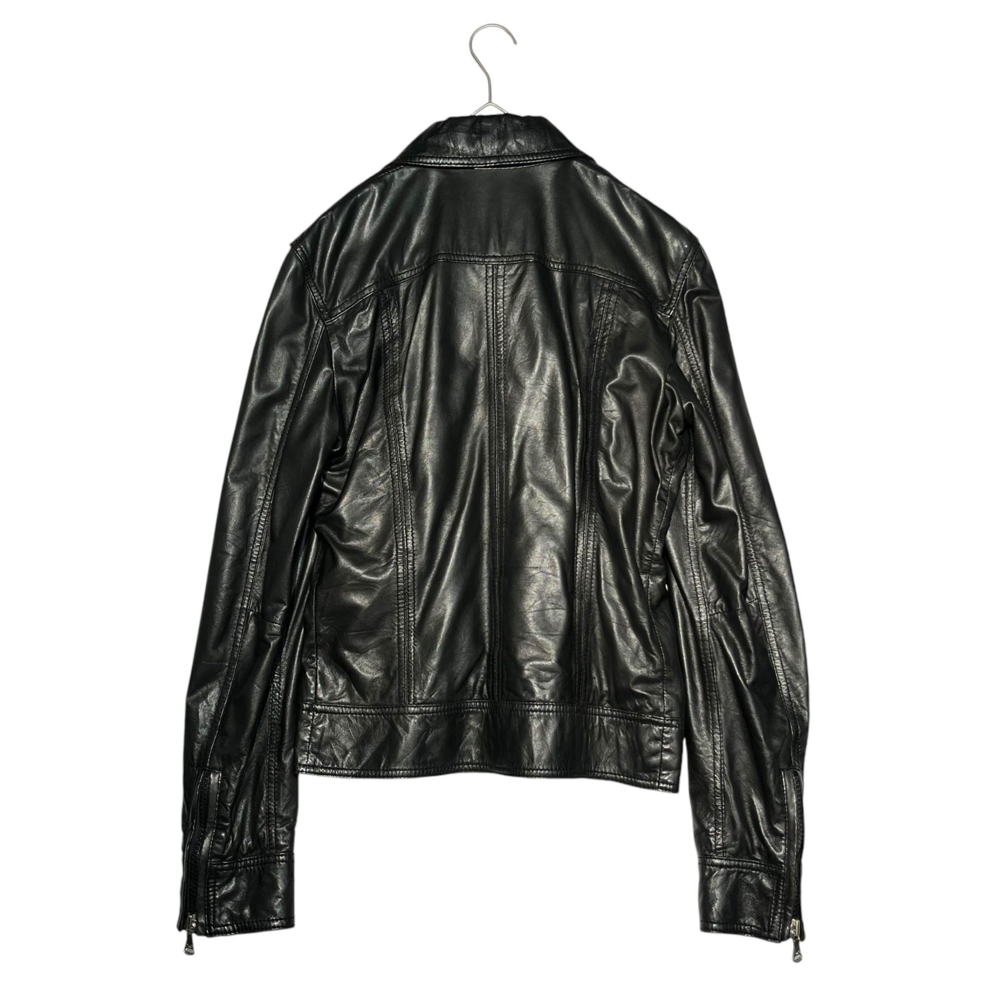 D&G(ディー&ジー ドルガバ ドルチェ&ガッバーナ) Zip up lamb leather