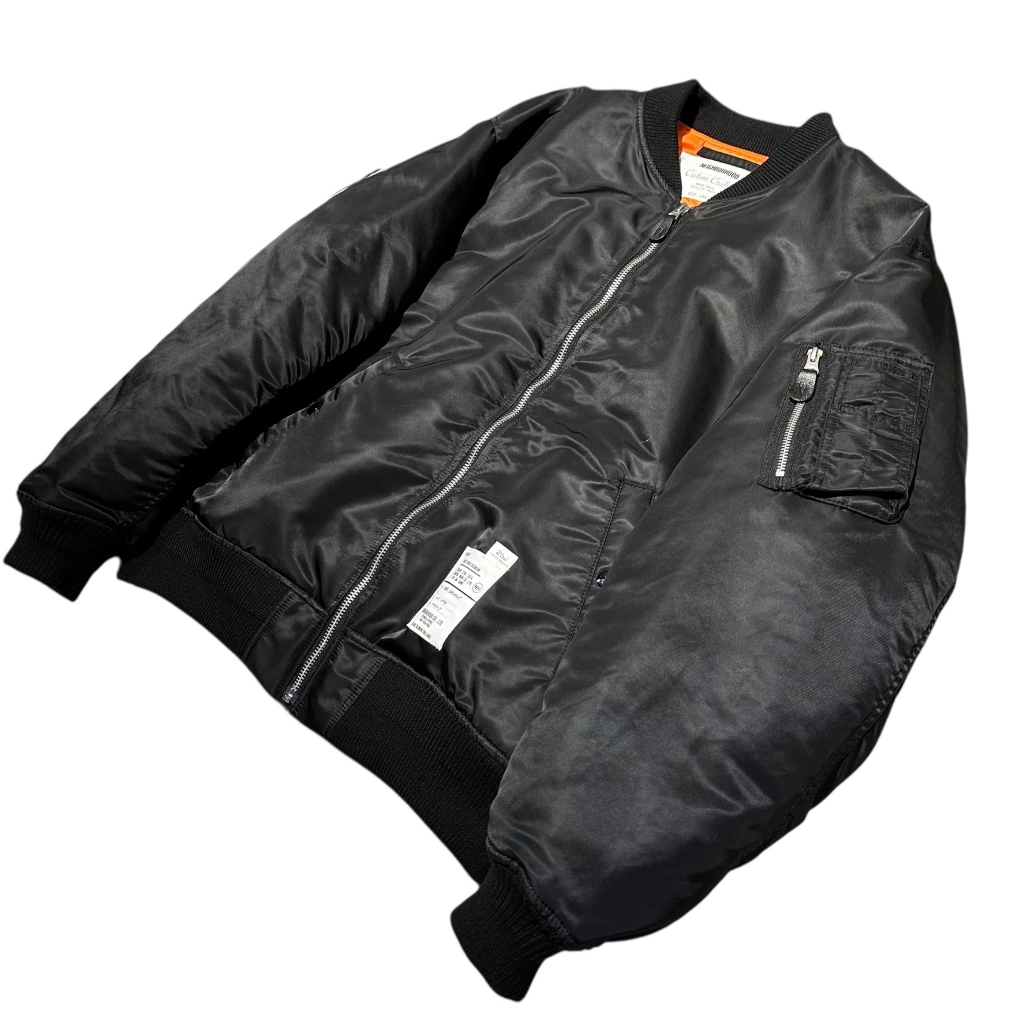 NEIGHBORHOOD(ネイバーフッド) 25AW MA-1 FLIGHT JACKET MOD フライト