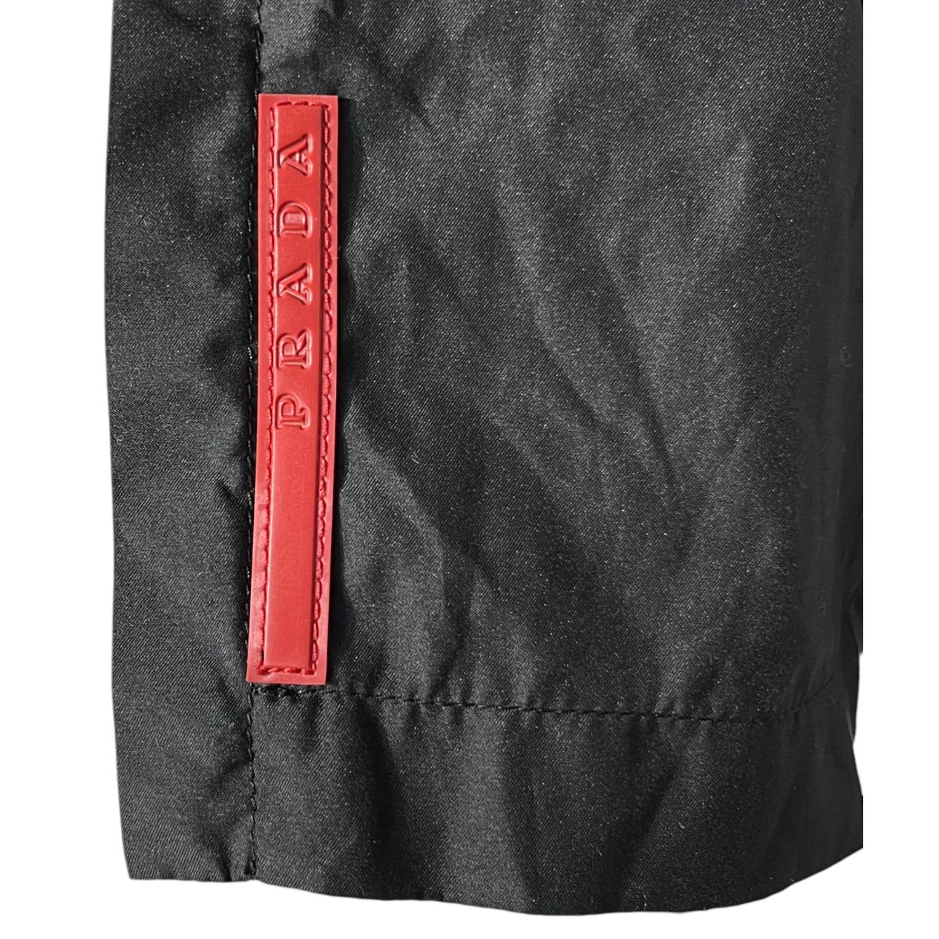 PRADA SPORT(プラダスポーツ) 00's Hem zip logo tech pants 裾 ジップ