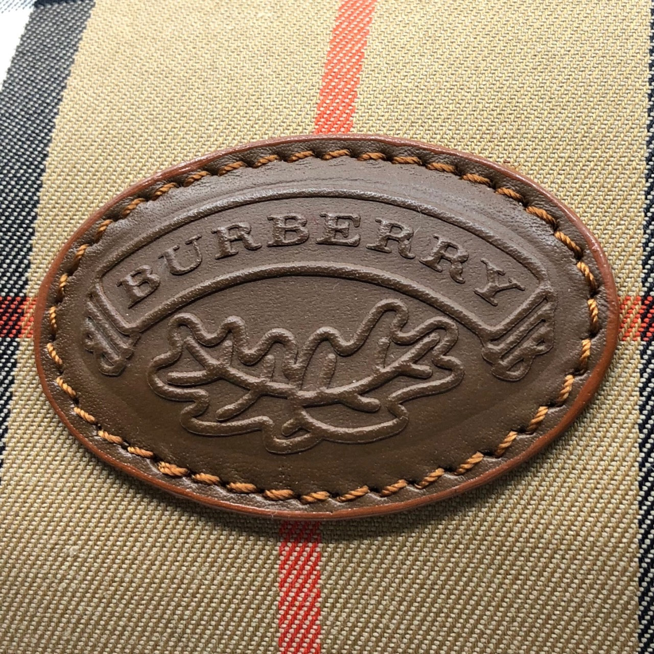 BURBERRY(バーバリー) ロゴノヴァチェックボストンバッグ/旅行鞄