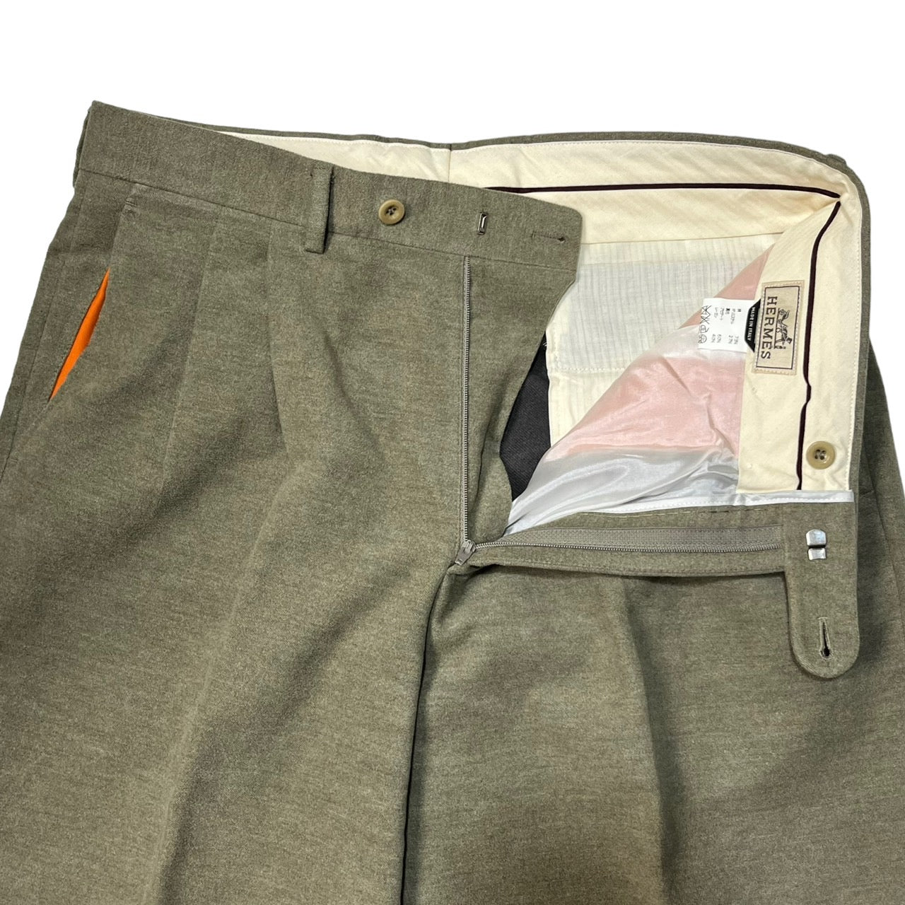 HERMES(エルメス) suede touch trousers/スウェードタッチトラウザー