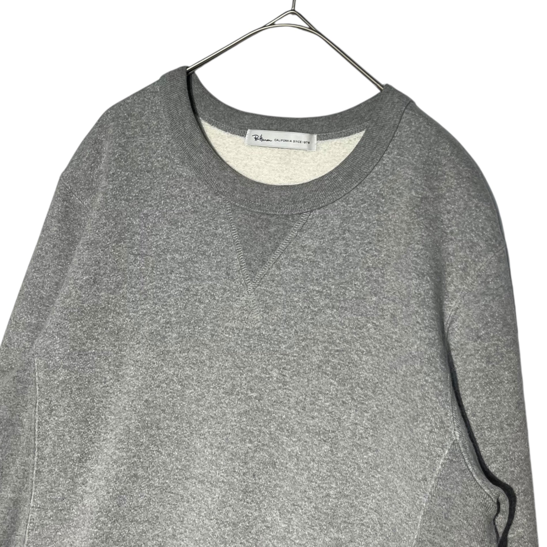 Ron Herman(ロンハーマン) Crew neck sweatshirt 前V クルーネック