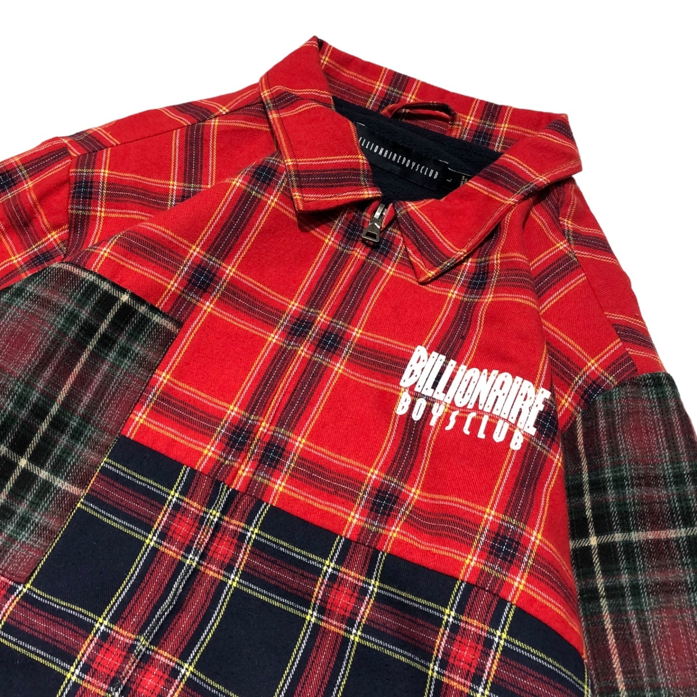 BILLIONAIRE BOYS CLUB(ビリオネアボーイズクラブ) check zipup jacket