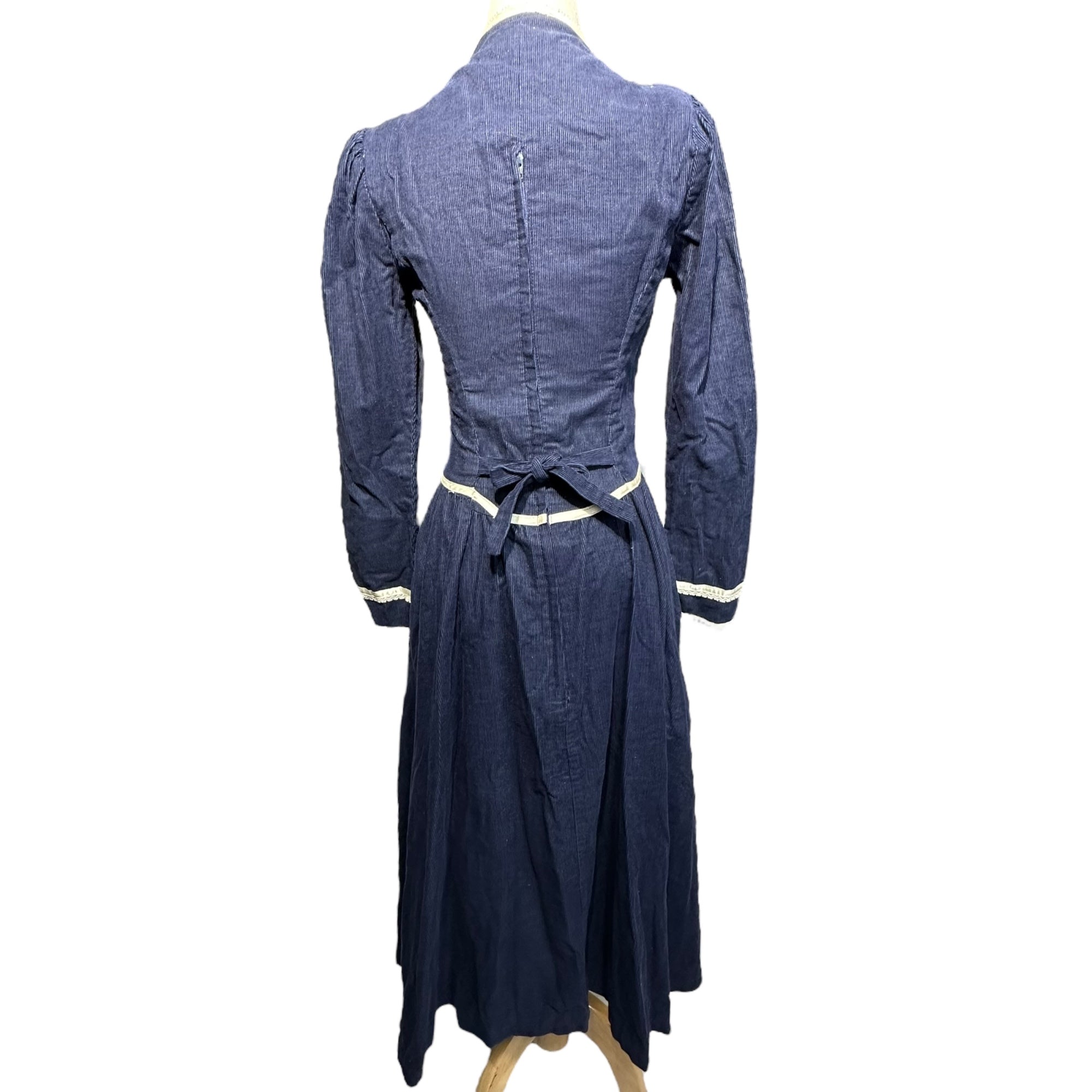 GANNE SAX(ガニーサックス) 70's Pearl Button Puff Sleeve Corduroy