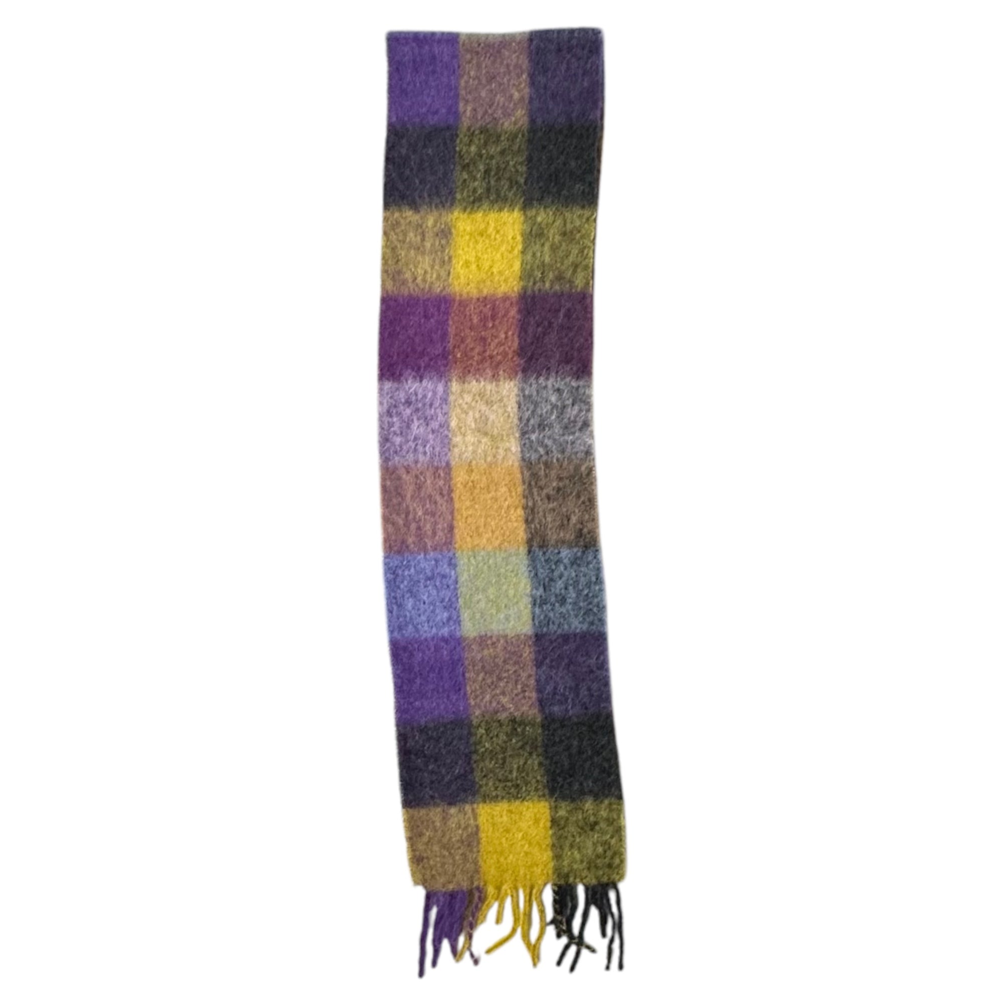 Acne Studios(アクネストゥディオズ) mohair check scarf モヘア