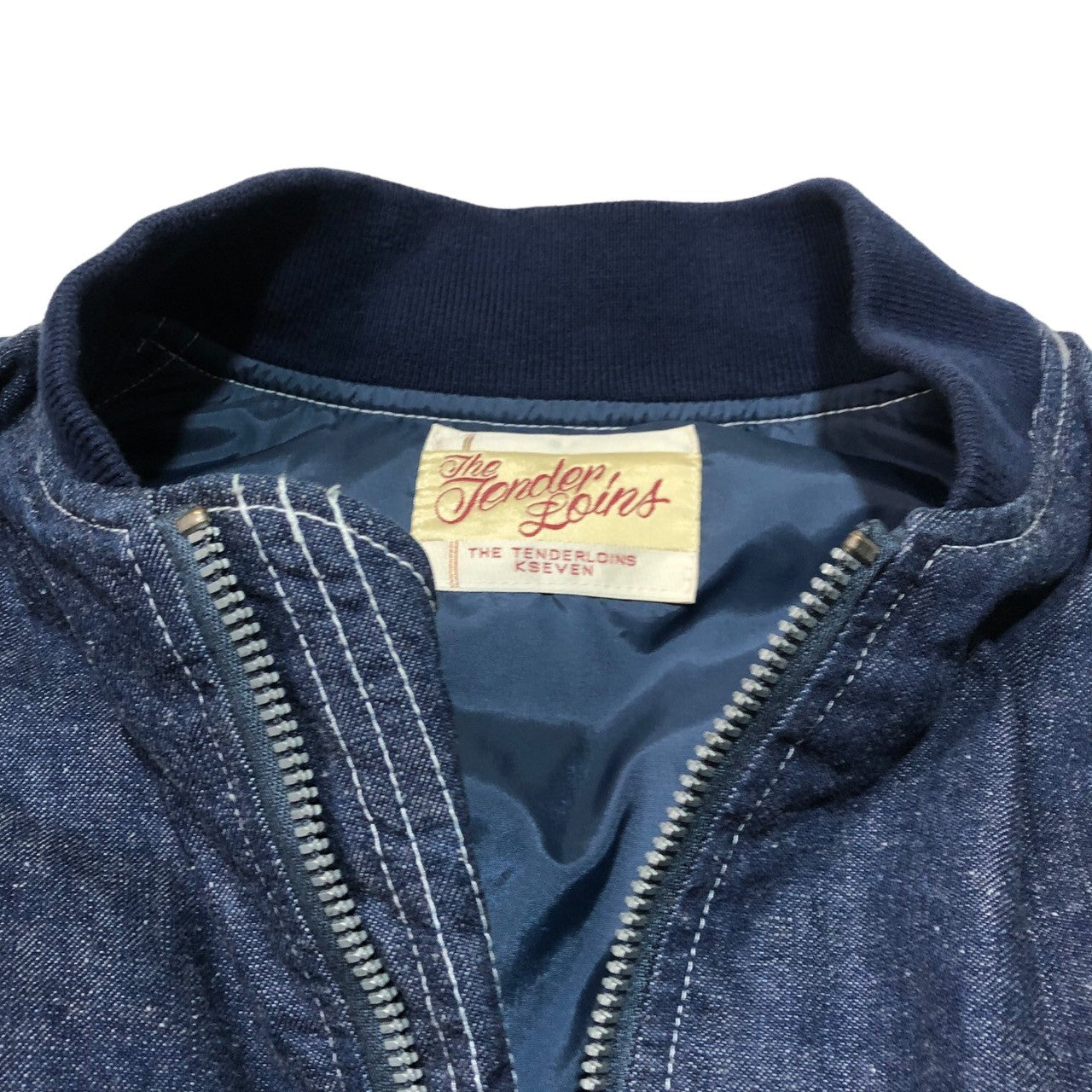 TENDERLOIN(テンダーロイン) 16A/W デニム MA-1 ダウン ジャケット (MA
