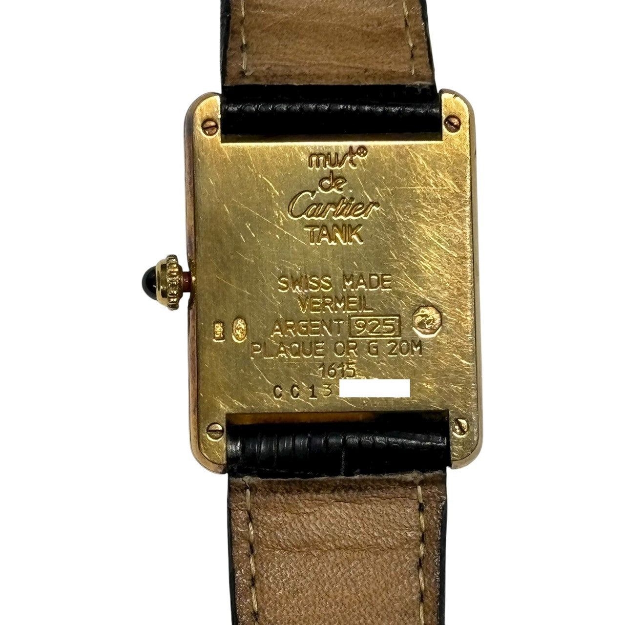 Cartier(カルティエ) 1996~1998's Vintage Must Tank LM ヴィンテージ