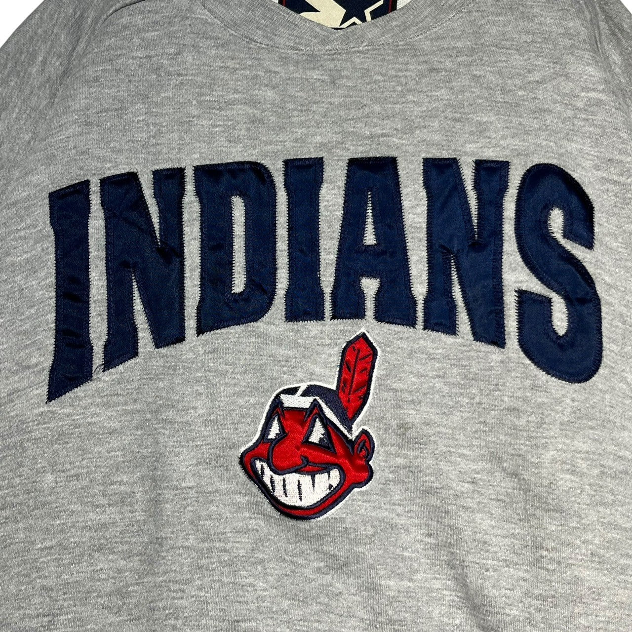 STARTER(スターター) INDIANS LOGO SWEAT インディアンズ ロゴ