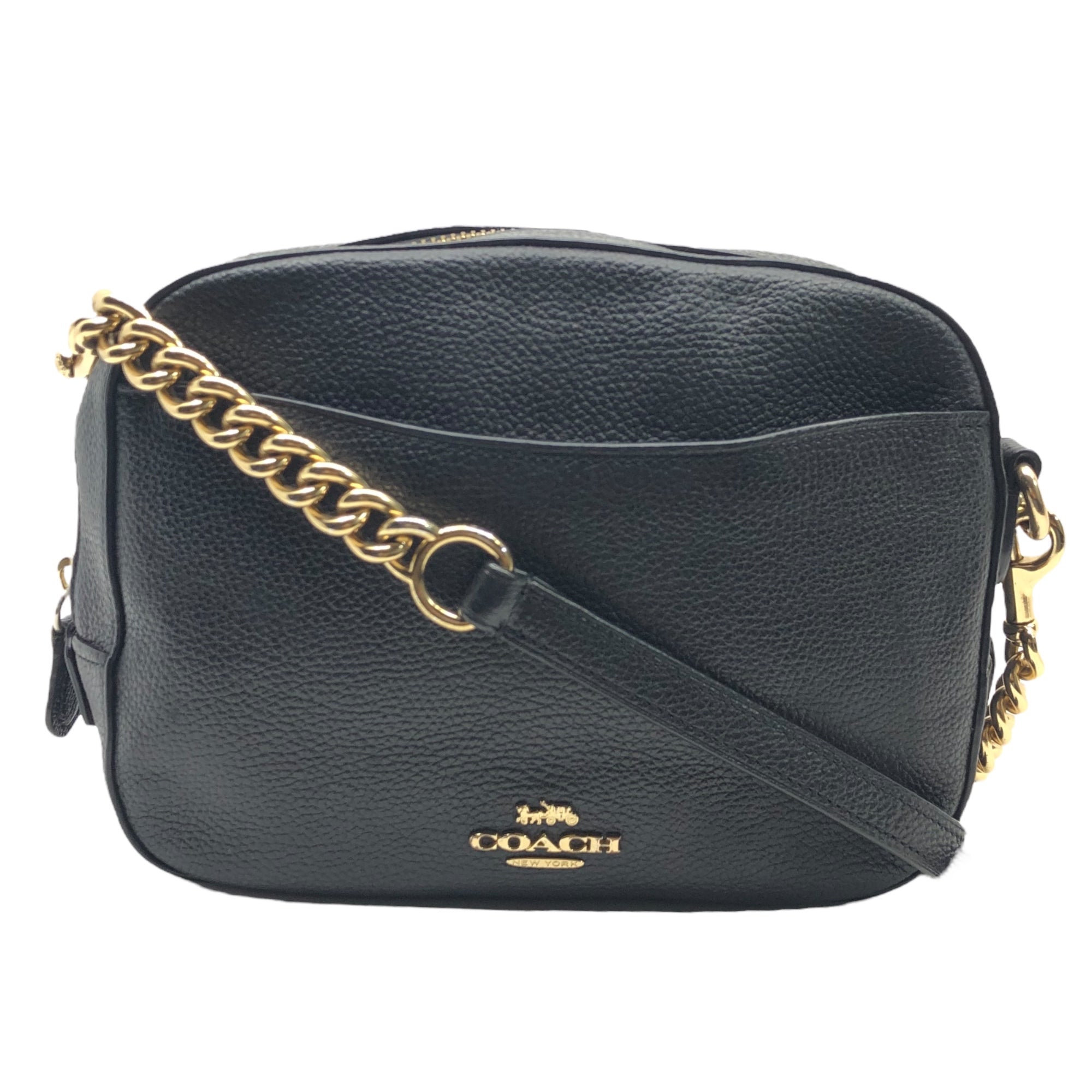 COACH(コーチ) Camera bag カメラ バッグ 29411 ブラック×ゴールド