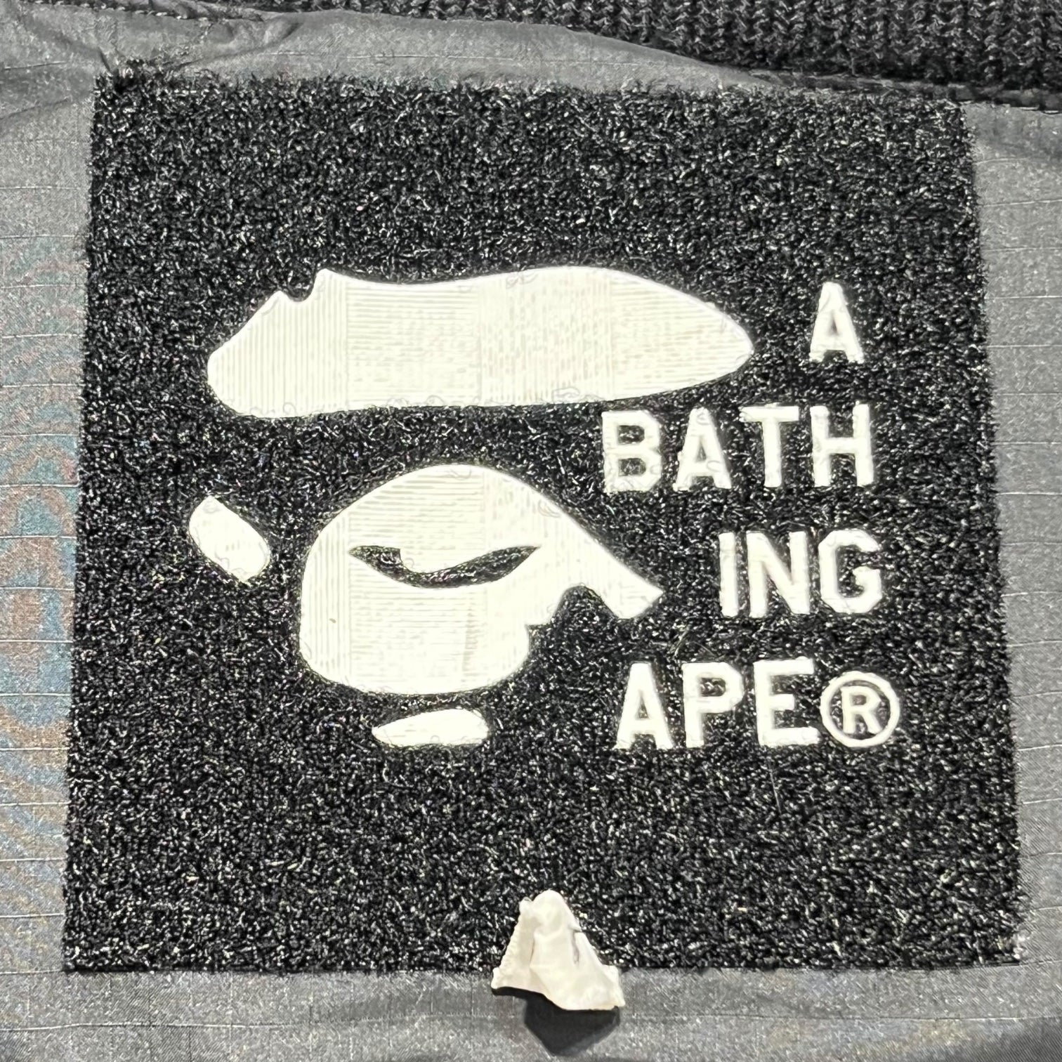 A BATHING APE(アベイシングエイプ) 90's face quilted down vest