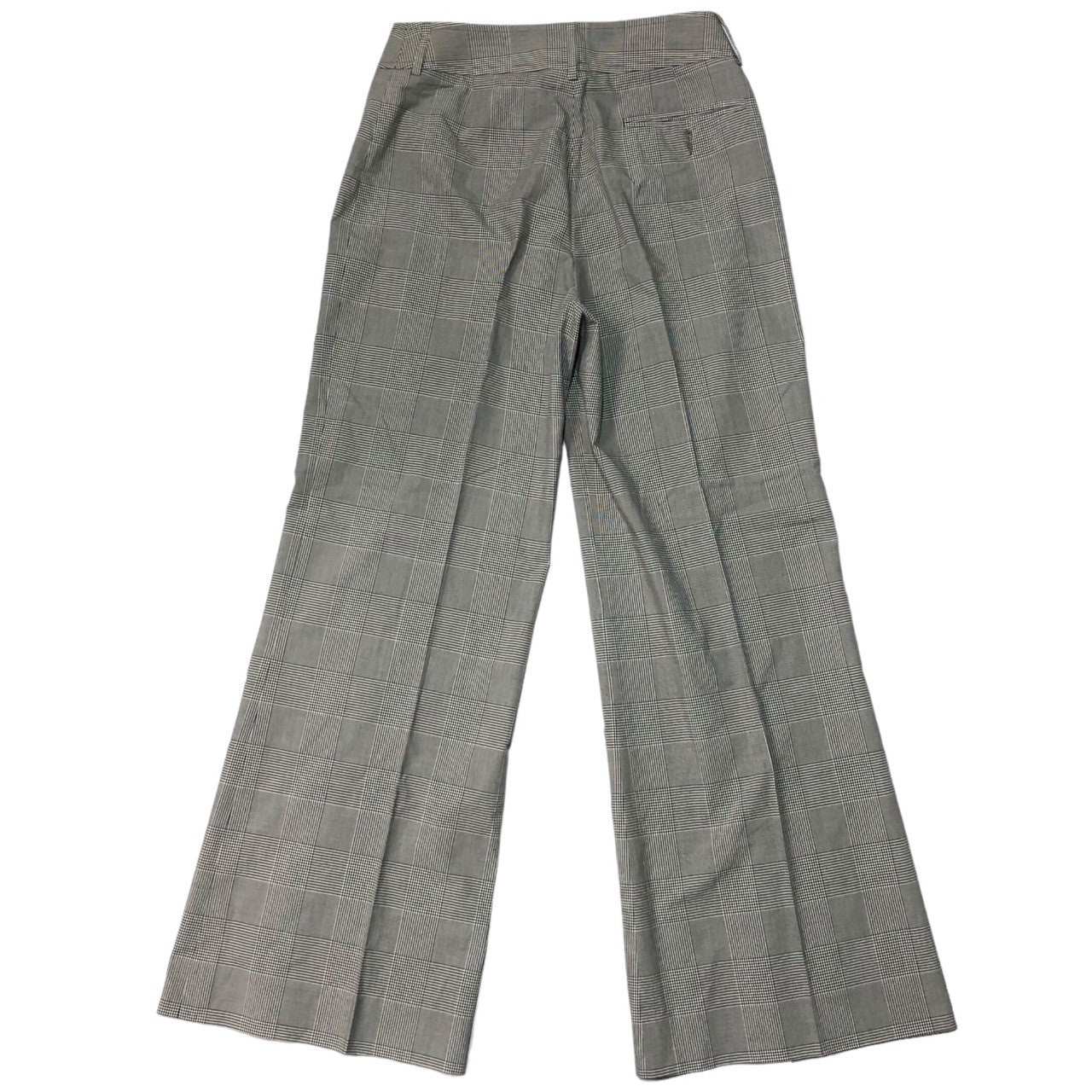 GIORGIO ARMANI(ジョルジオアルマーニ) Glen check wide flare slacks