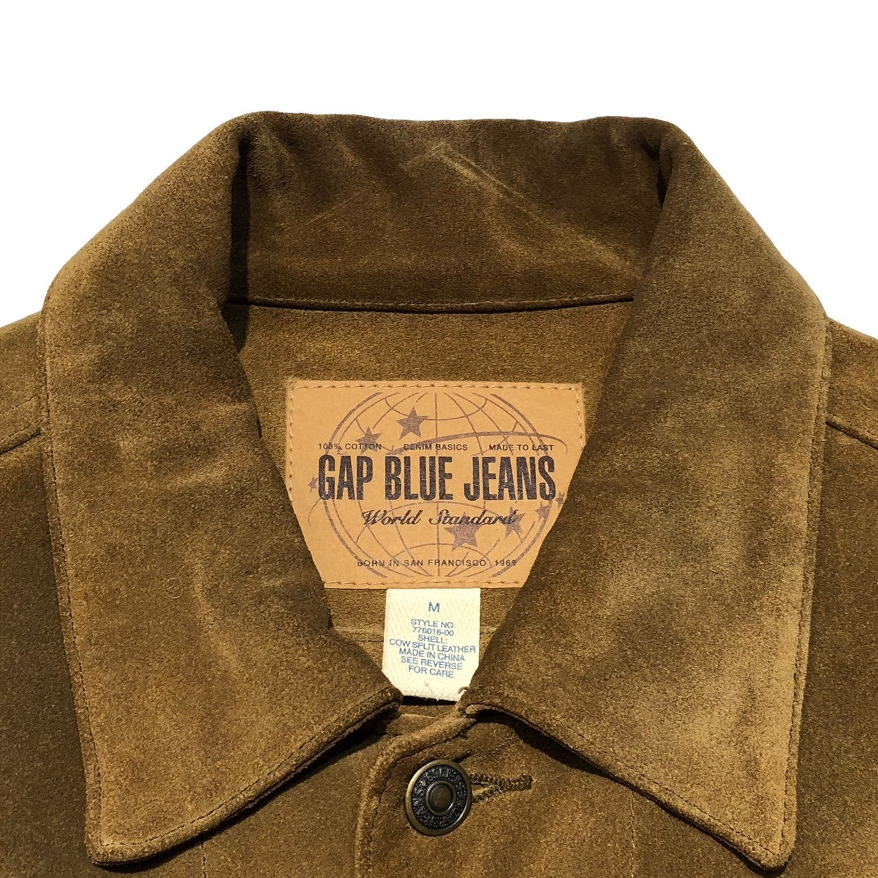OLD GAP(オールドギャップ) 00's 3rd type suede trucker jacket