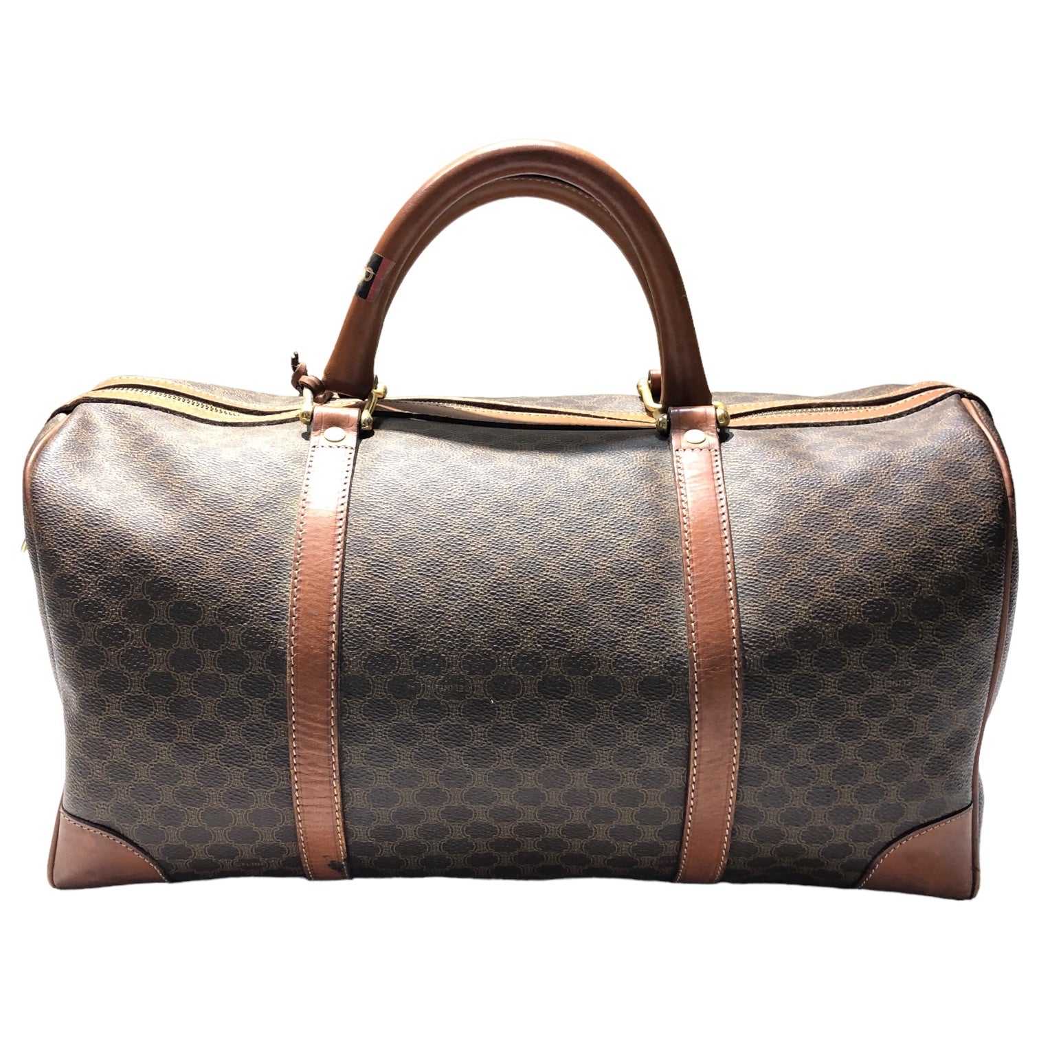 CELINE(セリーヌ) macadam pattern boston bag マカダム柄 ボストン