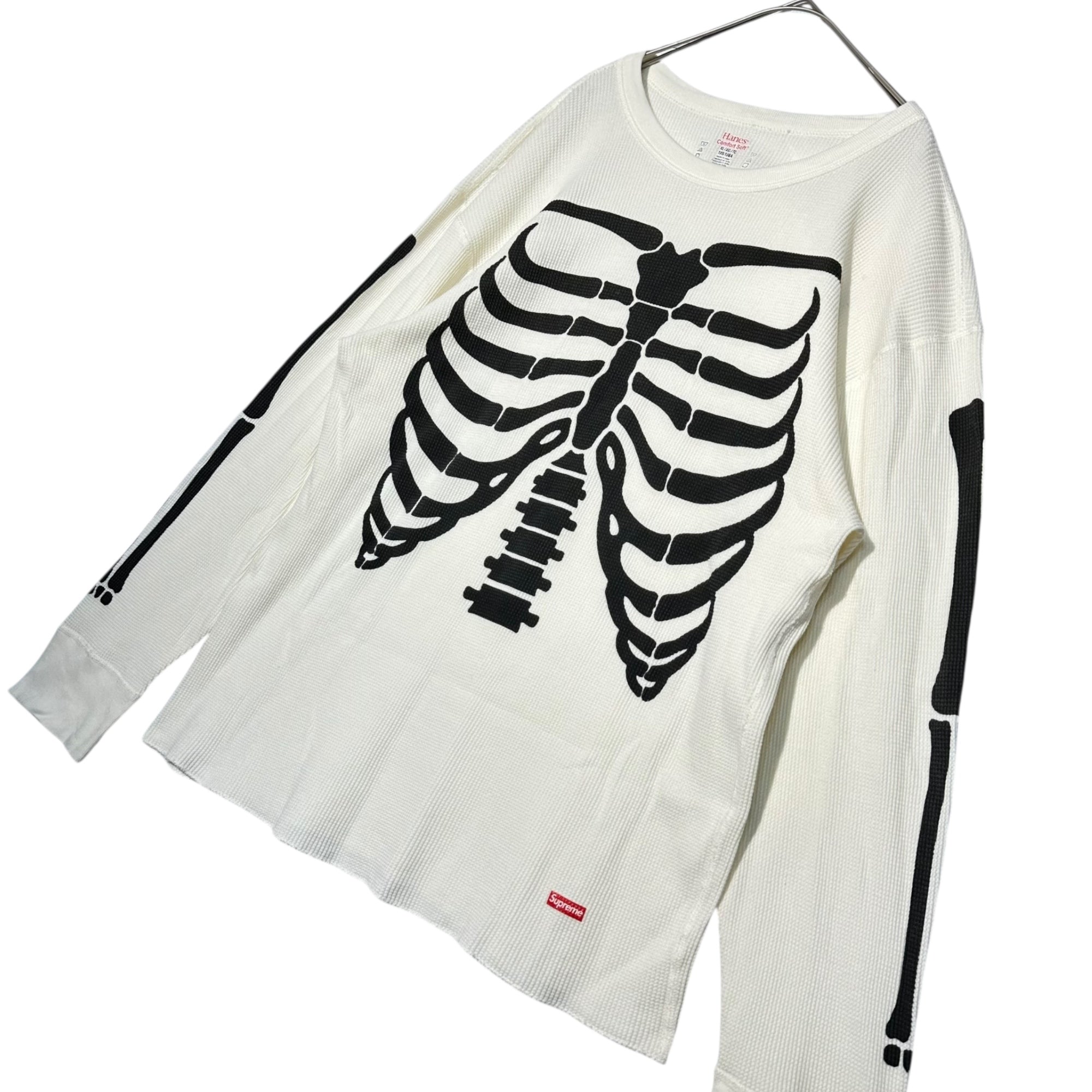 SUPREME(シュプリーム) Hanes® Bones Thermal Crew 骨サーマル クルー
