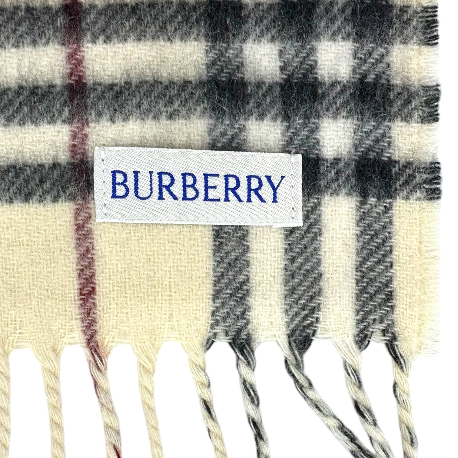BURBERRY(バーバリー) 現行品 Reversible Check Cashmere Scarf