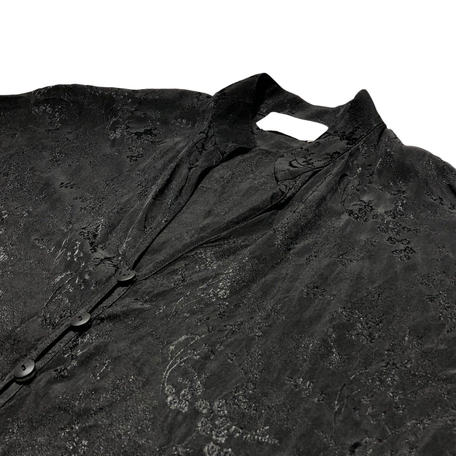 mame kurogouchi(マメクロゴウチ) 19SS Wild Flower Jacquard H/S