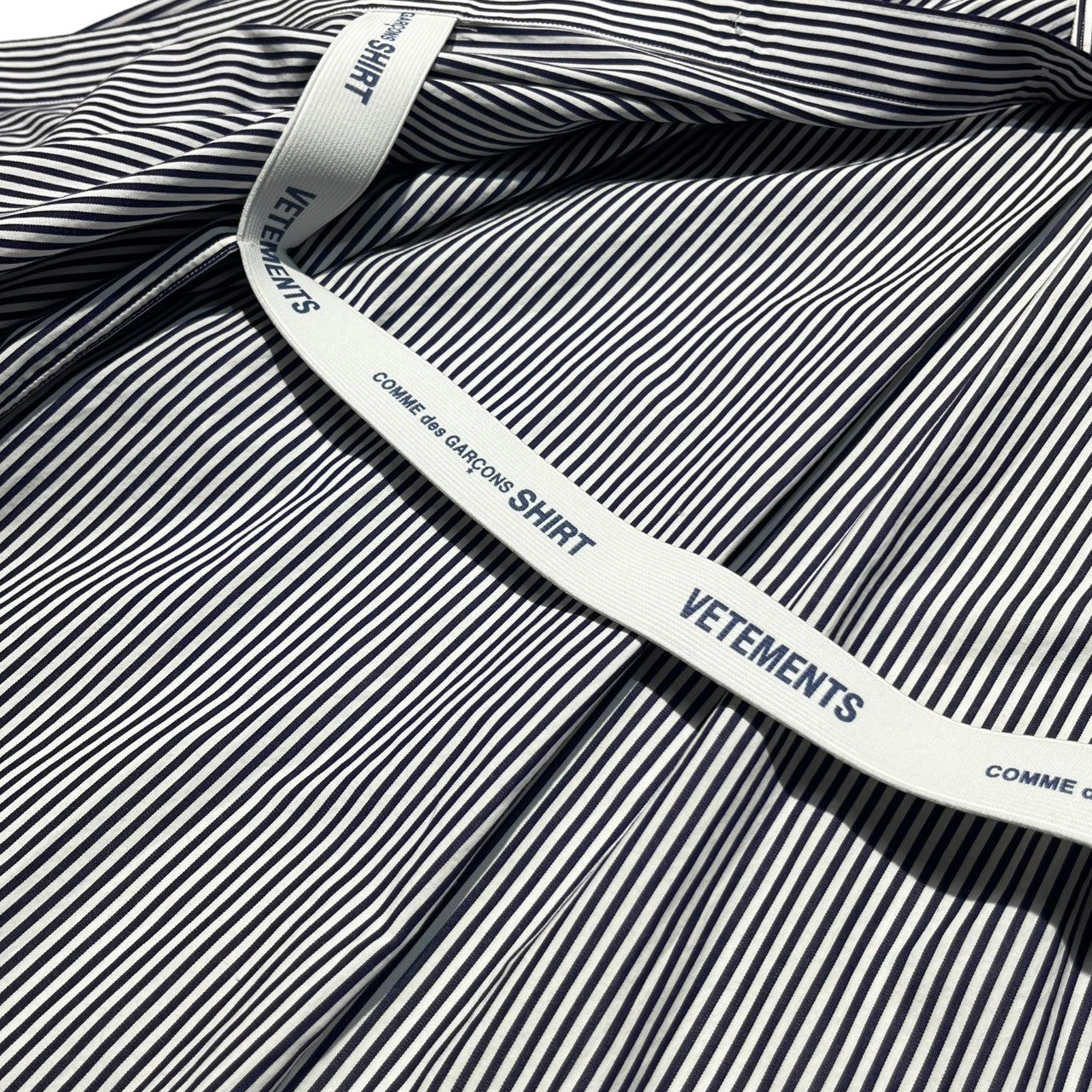 VETEMENT × COMME des GARCONS shirt(ヴェトモン×コムデギャルソン